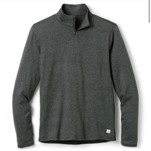 Vuori Ponto 1/2 Zip Mock Neck Men’s Size xl Grey